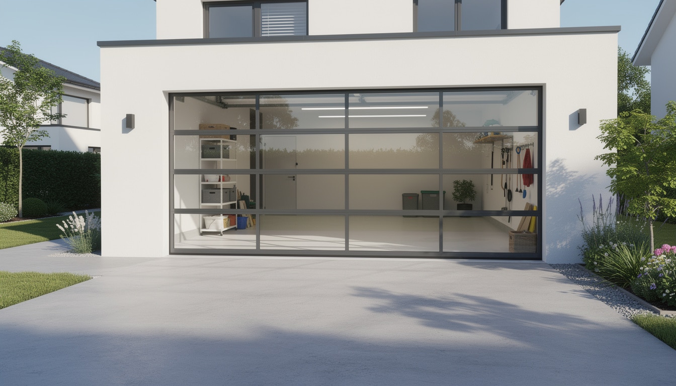 découvrez les avantages d'une porte de garage vitrée : esthétique, luminosité naturelle et modernité pour votre maison.